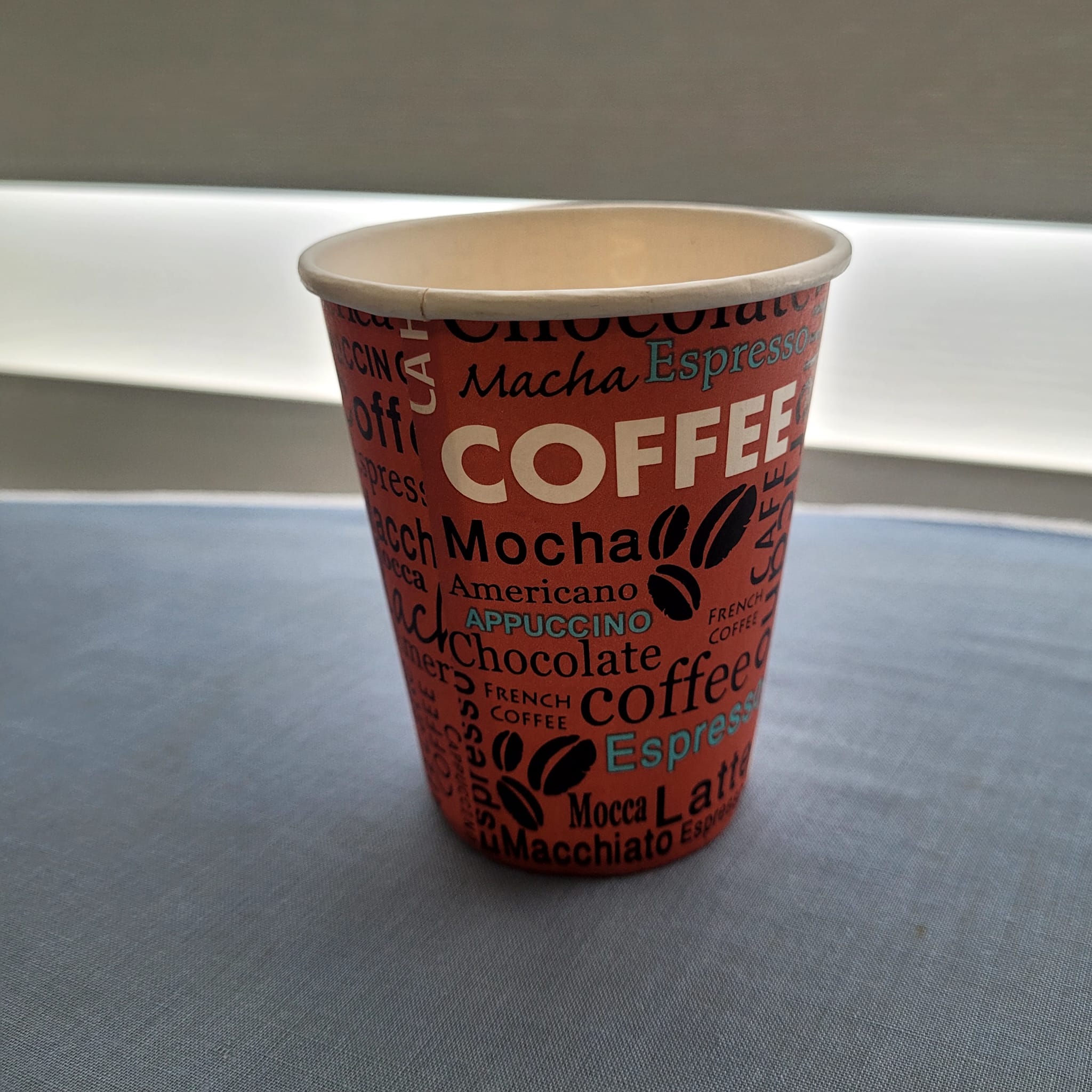 Printed coffee paper cup